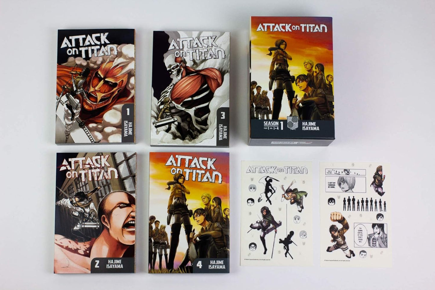 Attack on Titan: Collector's Manga Box Set™ 1 - 4