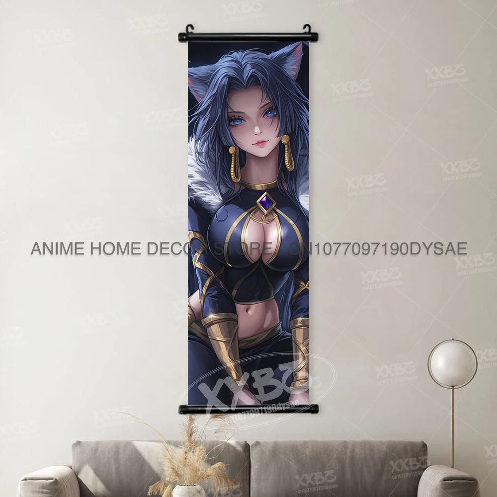 One Piece Posters Monkey D. Luffy Scrolls Pictures Vinsmoke Sanji Roronoa Anime Home Decor Zoro Hanging Painting Wall Art Shanks