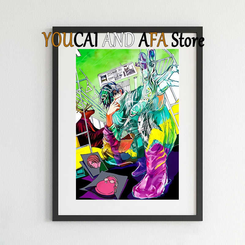 Sakamoto Days New Manga Anime Poster Canvas Painting Gaming Room Home Aesthetic Decor Sakamoto Days Anime Poster Manga Wall Art