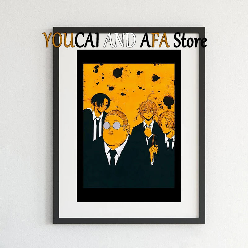 Sakamoto Days New Manga Anime Poster Canvas Painting Gaming Room Home Aesthetic Decor Sakamoto Days Anime Poster Manga Wall Art