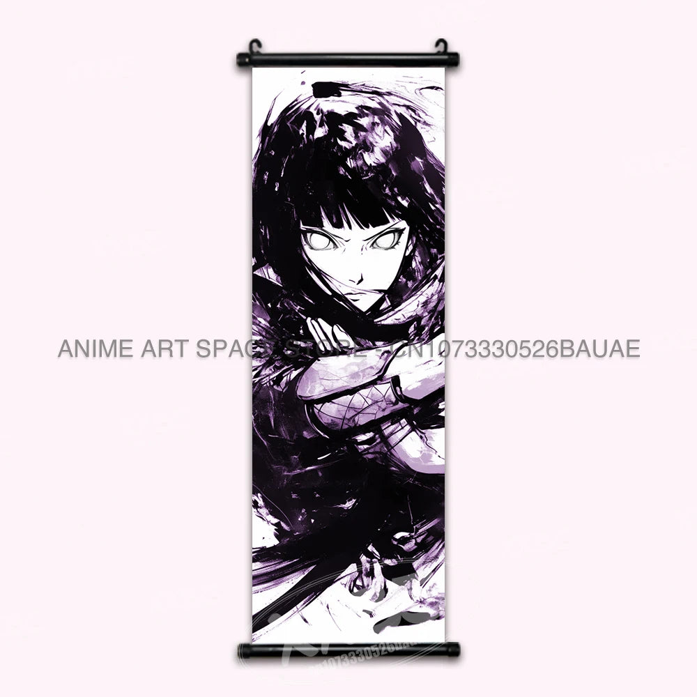 Anime Naruto Hanging Painting Hatake Kakashi Wall Art Scrolls Picture Uchiha Sasuke Home Decor Canvas Poster Haruno Sakura Mural