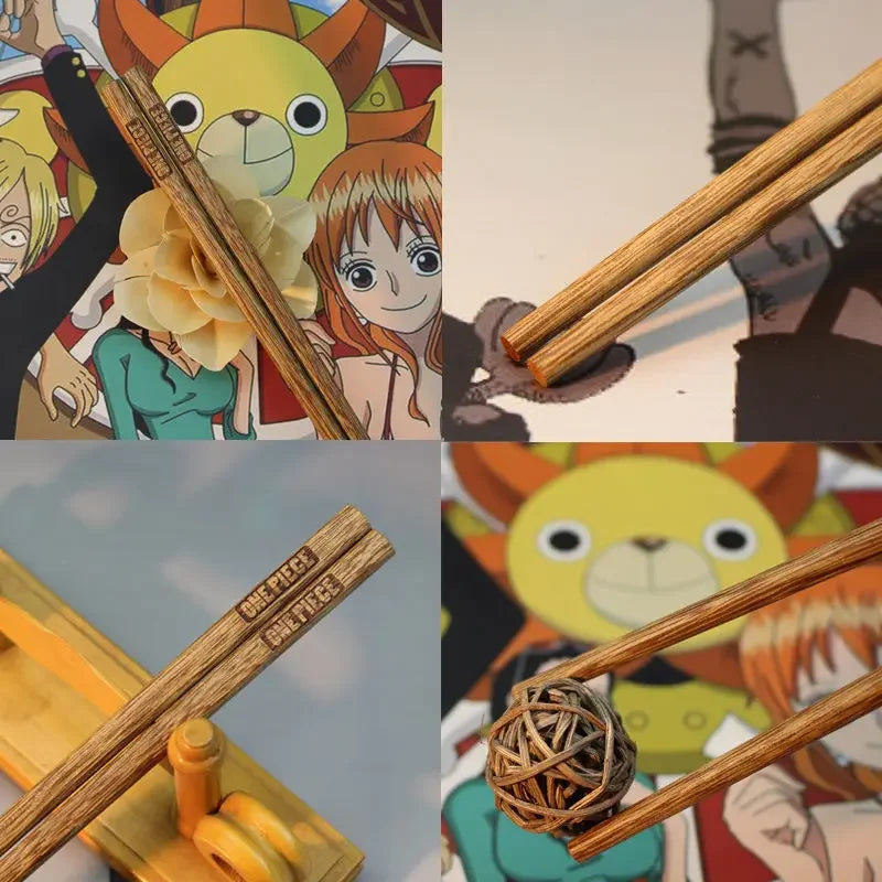 One Piece - Wood Chopsticks (Set of 2)
