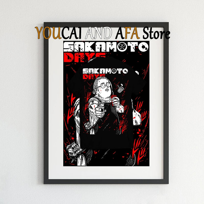 Sakamoto Days New Manga Anime Poster Canvas Painting Gaming Room Home Aesthetic Decor Sakamoto Days Anime Poster Manga Wall Art