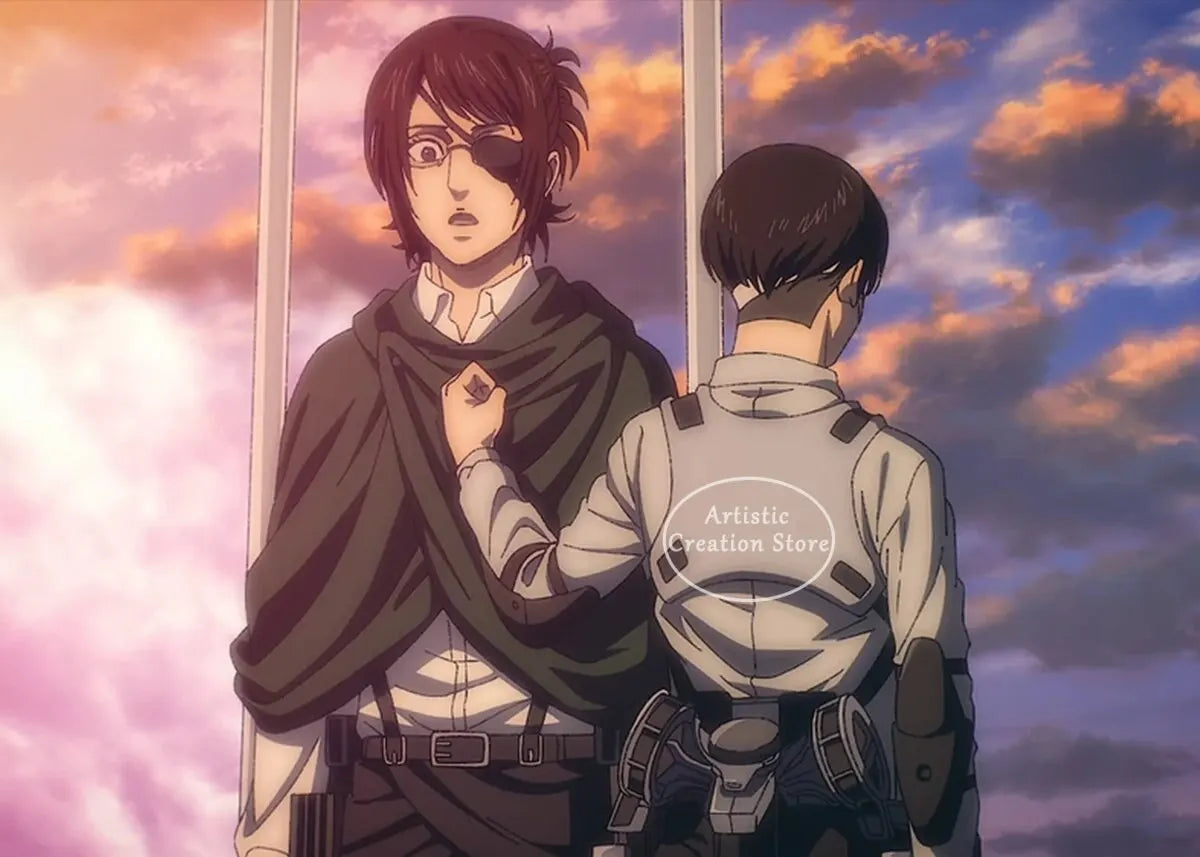 Attack on Titan  Canvas Art Poster  Anime Wall Decor for Bedroom Game Room