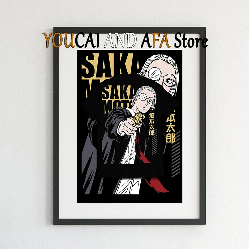 Sakamoto Days New Manga Anime Poster Canvas Painting Gaming Room Home Aesthetic Decor Sakamoto Days Anime Poster Manga Wall Art