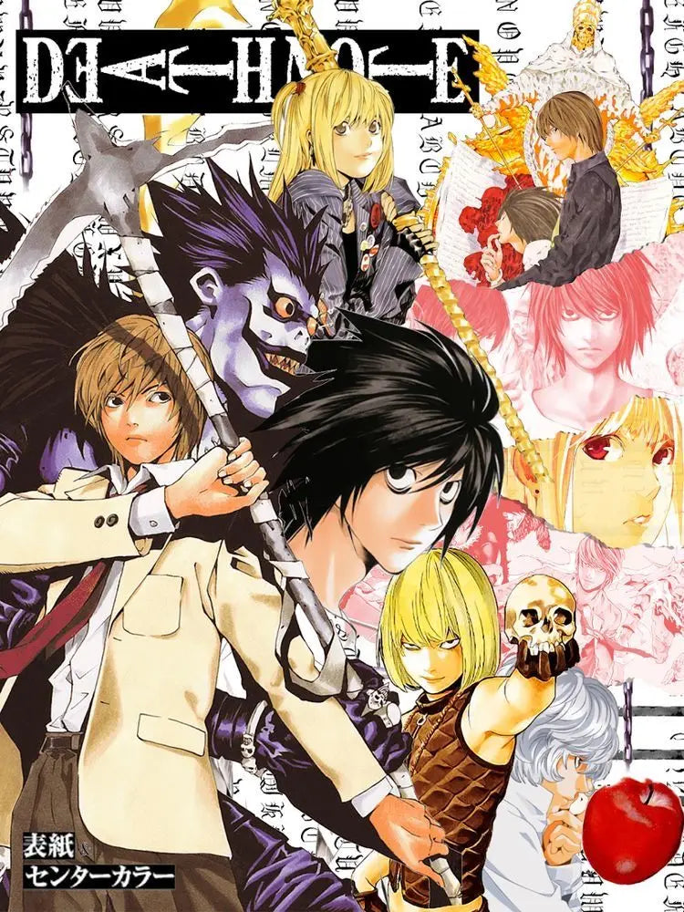 Japaese Anime DEATH NOTE Poster For Living Room Bedroom Home Decor Yagami Raito Canvas Painting Classic Japan Comics Wall Art