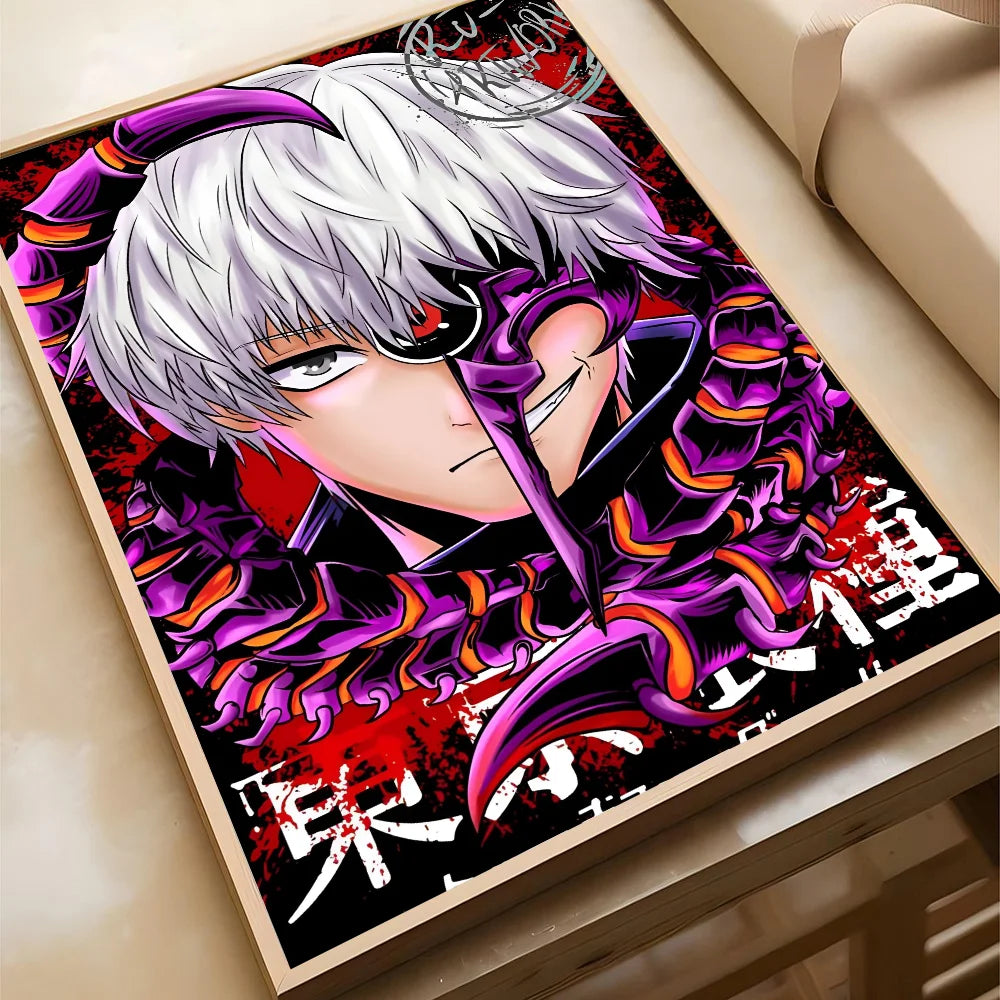 Anime Tokyo Ghoul Poster Poster Paper Print Home Living Room Bedroom Entrance Bar Cafe Art Painting Decoration