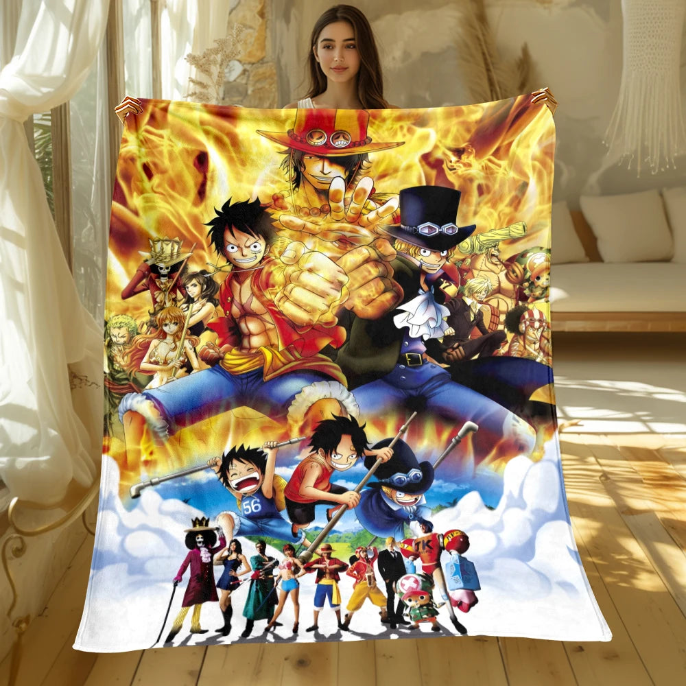 One Piece - Printed Flannel Blankets