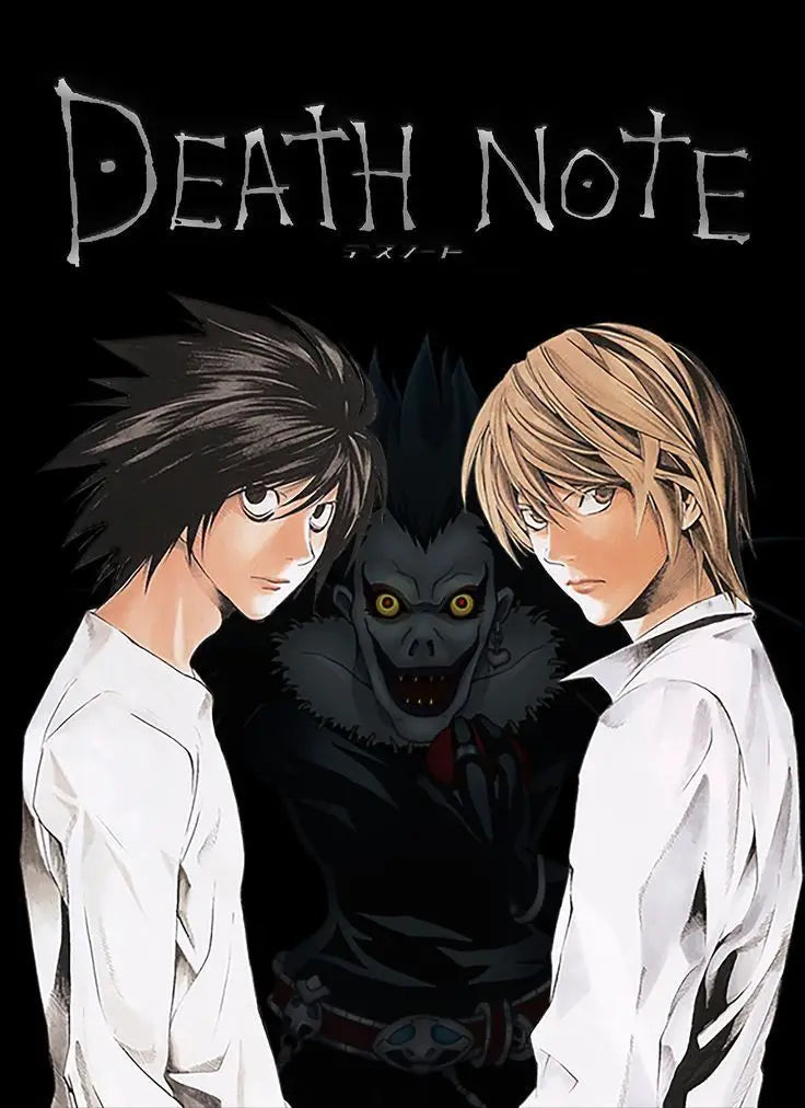 Japaese Anime DEATH NOTE Poster For Living Room Bedroom Home Decor Yagami Raito Canvas Painting Classic Japan Comics Wall Art