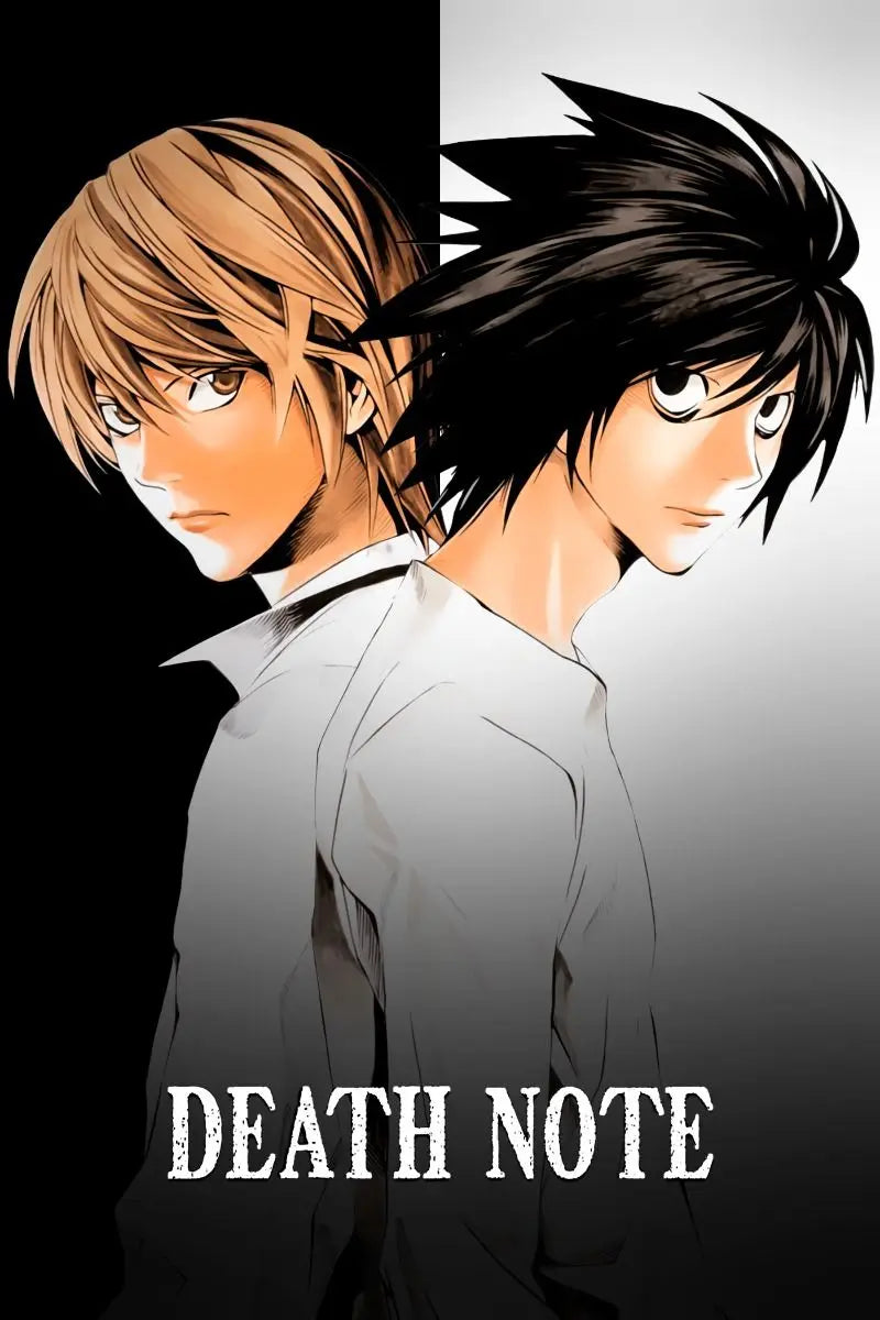 Japaese Anime DEATH NOTE Poster For Living Room Bedroom Home Decor Yagami Raito Canvas Painting Classic Japan Comics Wall Art