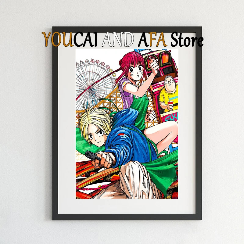 Sakamoto Days New Manga Anime Poster Canvas Painting Gaming Room Home Aesthetic Decor Sakamoto Days Anime Poster Manga Wall Art