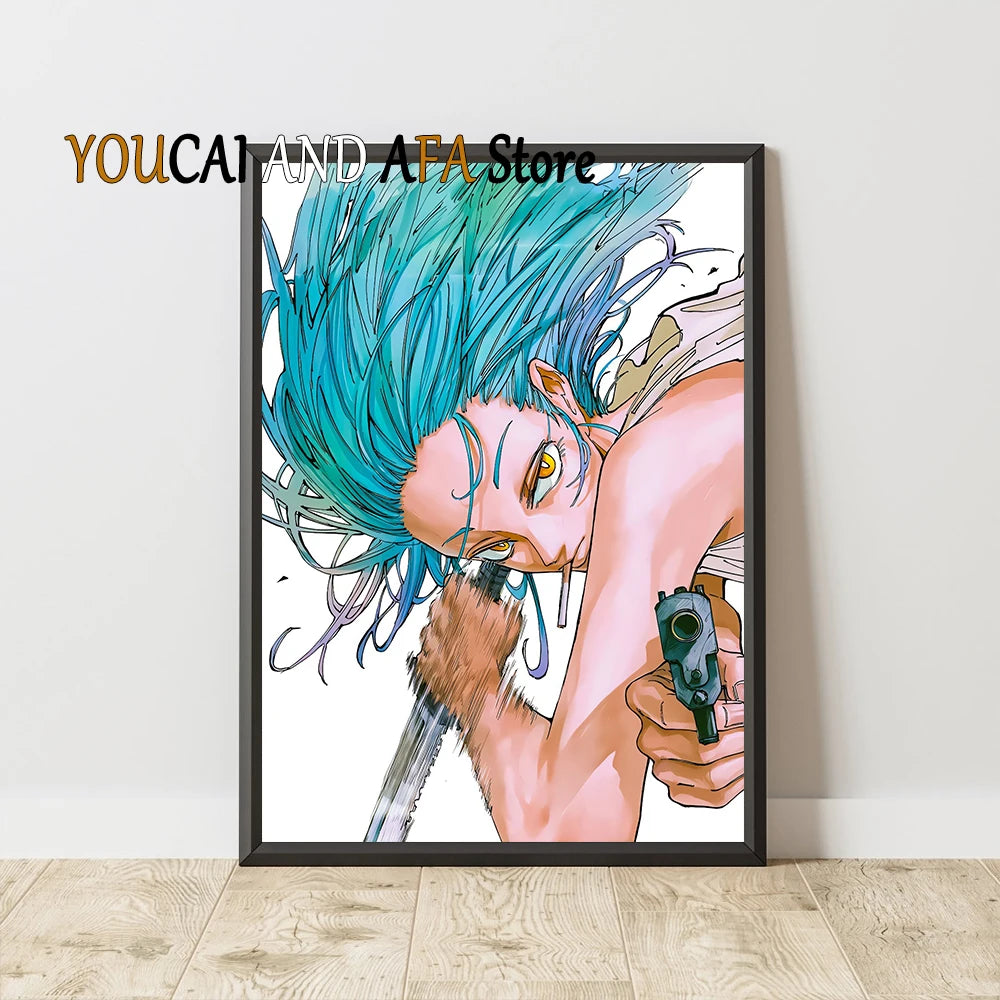 Sakamoto Days New Manga Anime Poster Canvas Painting Gaming Room Home Aesthetic Decor Sakamoto Days Anime Poster Manga Wall Art