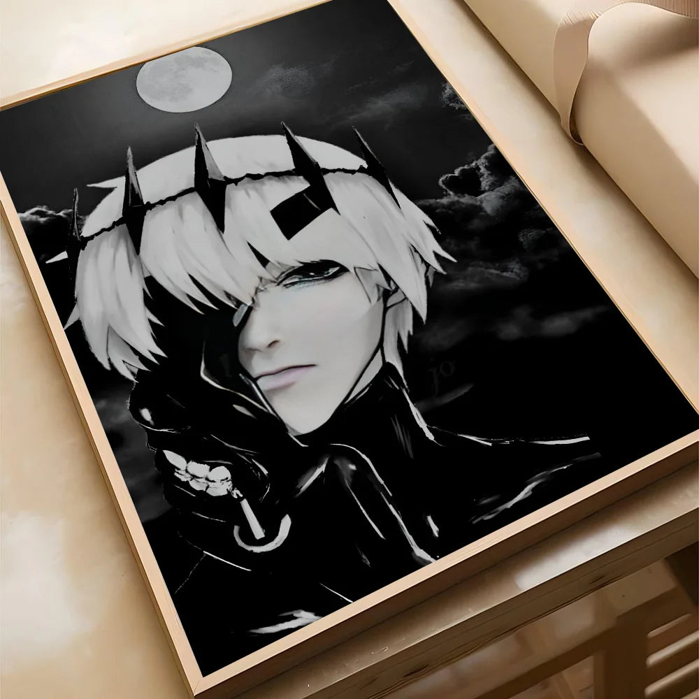 Anime Tokyo Ghoul Poster Poster Paper Print Home Living Room Bedroom Entrance Bar Cafe Art Painting Decoration