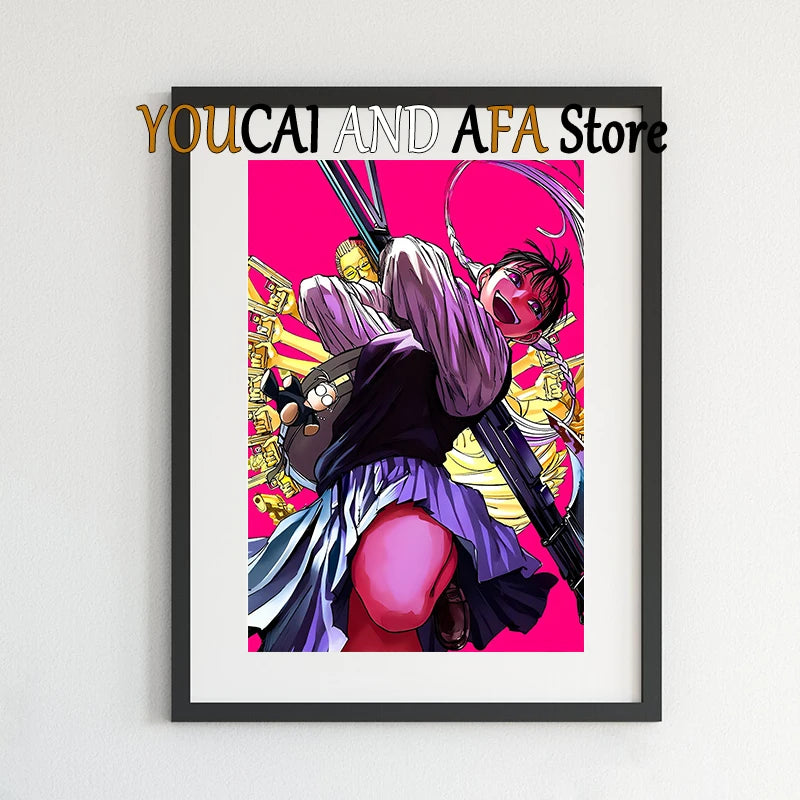 Sakamoto Days New Manga Anime Poster Canvas Painting Gaming Room Home Aesthetic Decor Sakamoto Days Anime Poster Manga Wall Art