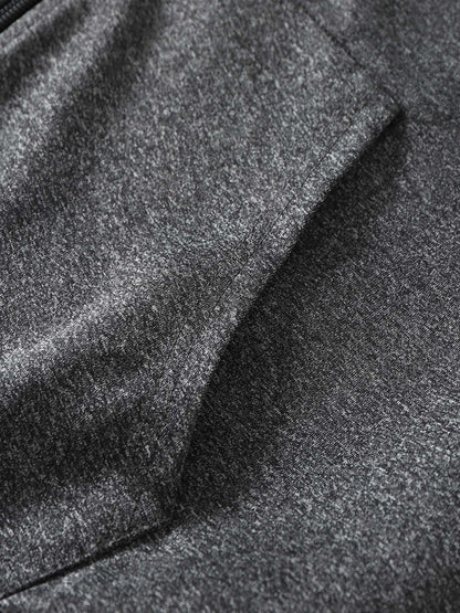 Men's Japanese Samurai Print Hooded Jacket