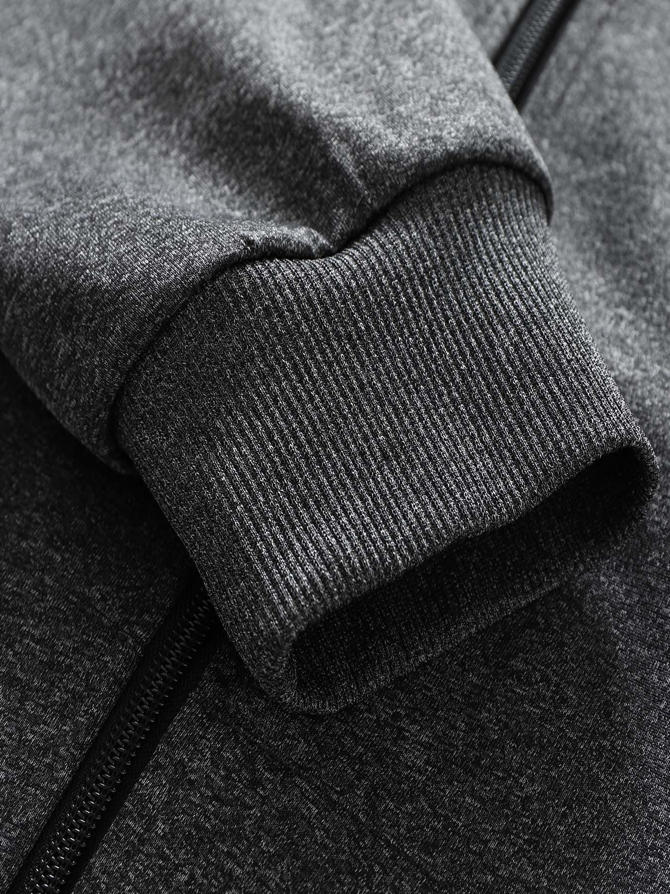 Men's Japanese Samurai Print Hooded Jacket