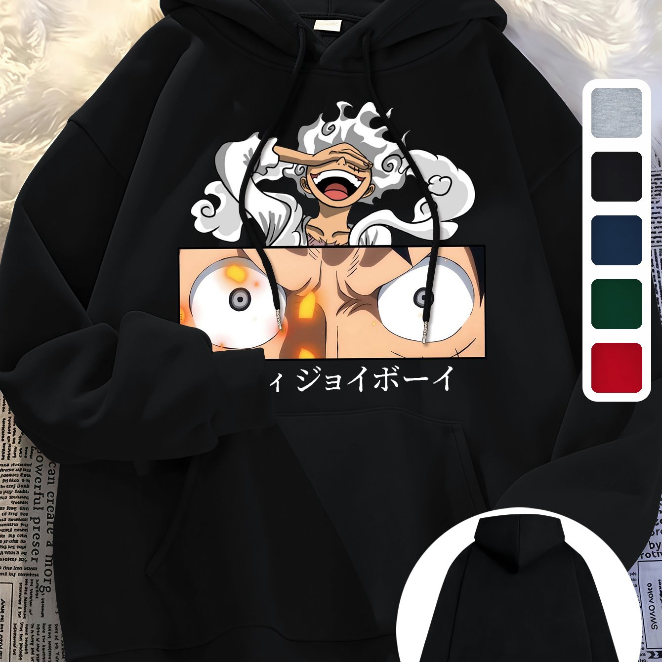 One Piece - Luffy Gear 5 Hoodies