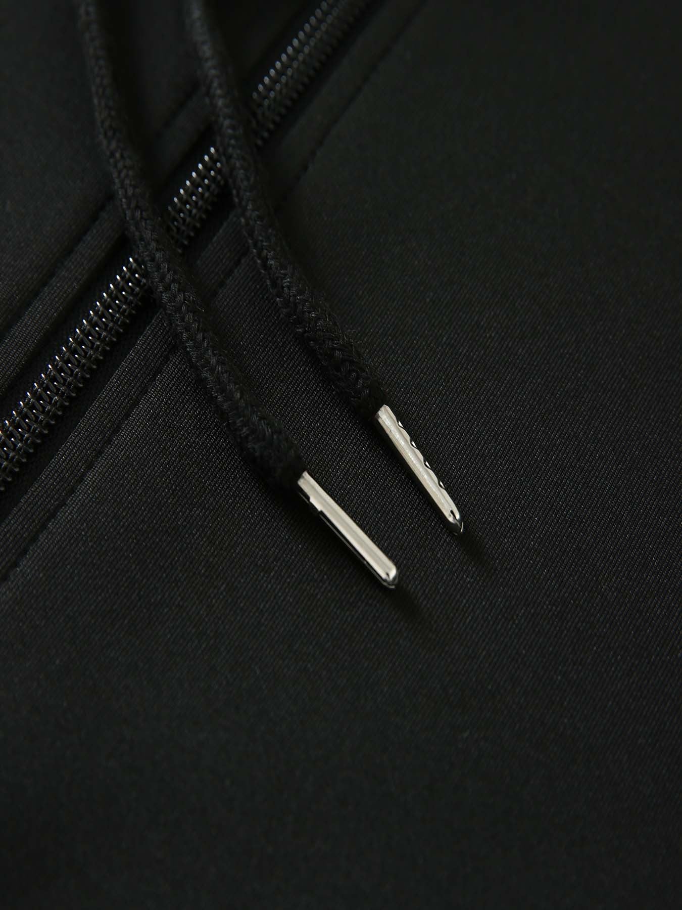 Men's Japanese Samurai Print Hooded Jacket