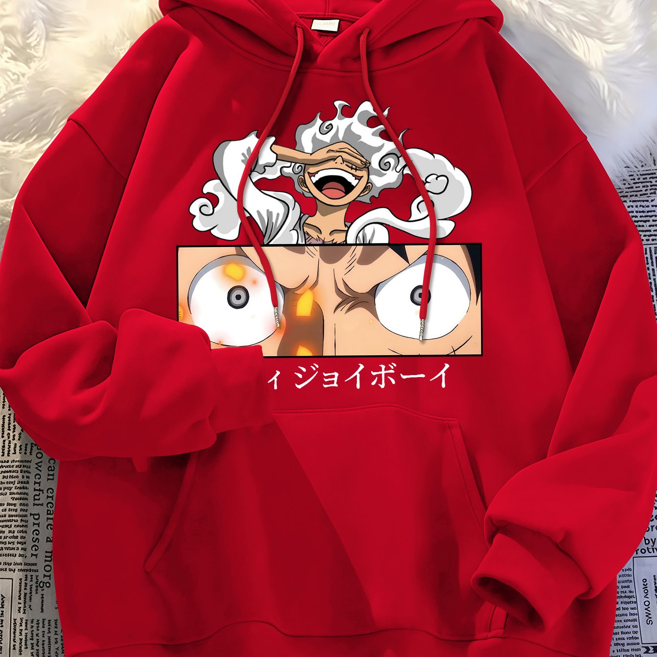 One Piece - Luffy Gear 5 Hoodies