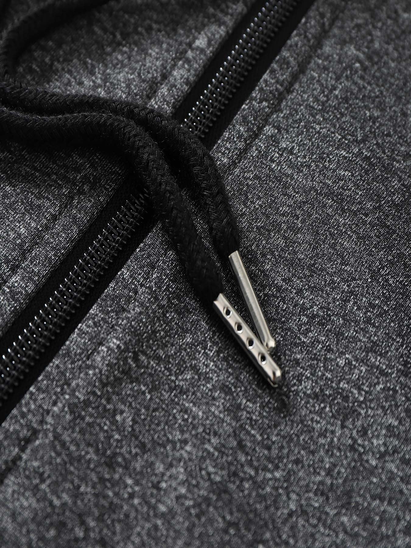 Men's Japanese Samurai Print Hooded Jacket