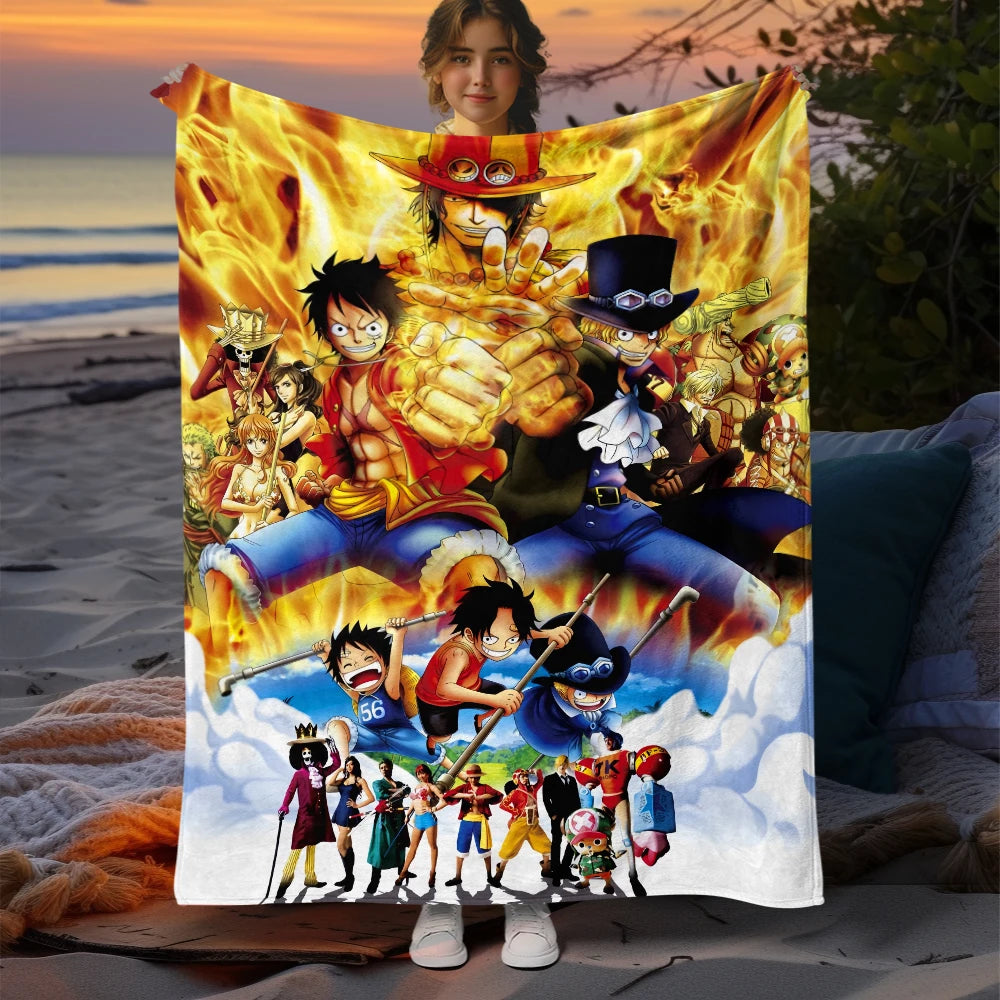 One Piece - Printed Flannel Blankets