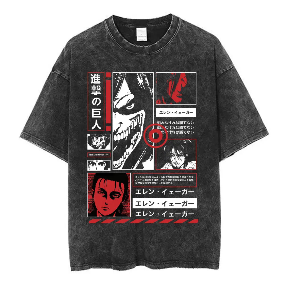 Attack on Titan - T-Shirt (Washed look)
