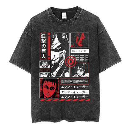 Attack on Titan - T-Shirt (Washed look)