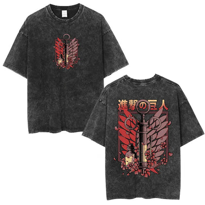 Attack on Titan - T-Shirt (Washed look)