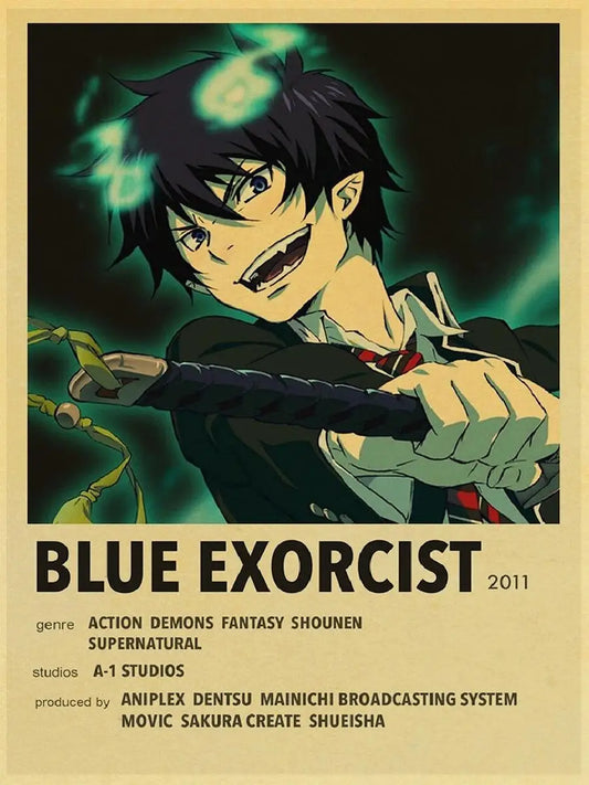 Classic Retro Anime Posters