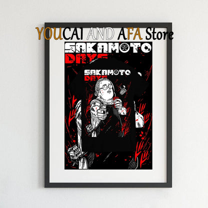 Sakamoto Days New Manga Anime Poster Canvas Painting Gaming Room Home Aesthetic Decor Sakamoto Days Anime Poster Manga Wall Art