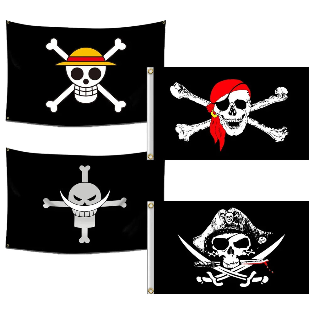 One Piece - Pirate Flags