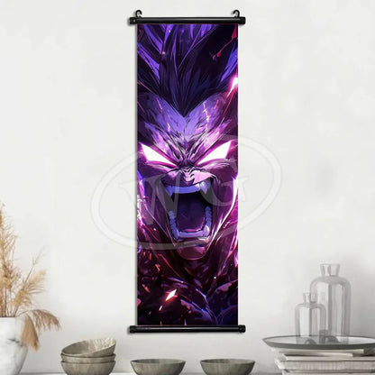 Dragon Ball Anime Poster Sun Wukong Home Decoration Kakarote Buo Wall Hanging Art Badok Scroll Painting Picture Saiya Wallpaper