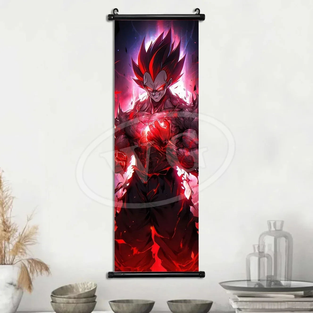 Dragon Ball Anime Poster Sun Wukong Home Decoration Kakarote Buo Wall Hanging Art Badok Scroll Painting Picture Saiya Wallpaper