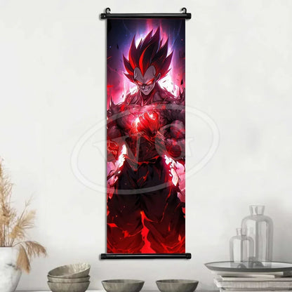 Dragon Ball Anime Poster Sun Wukong Home Decoration Kakarote Buo Wall Hanging Art Badok Scroll Painting Picture Saiya Wallpaper