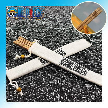 One Piece - Wood Chopsticks (Set of 2)