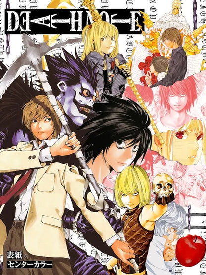 Japaese Anime DEATH NOTE Poster For Living Room Bedroom Home Decor Yagami Raito Canvas Painting Classic Japan Comics Wall Art