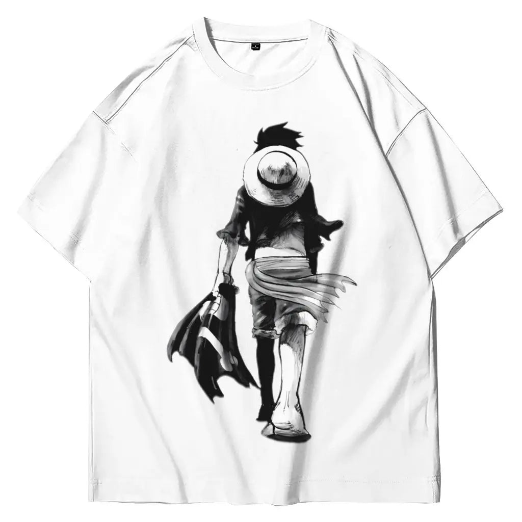 One Piece - T-Shirt (Luffy Rear View)