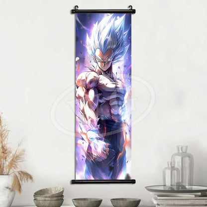 Dragon Ball Anime Poster Sun Wukong Home Decoration Kakarote Buo Wall Hanging Art Badok Scroll Painting Picture Saiya Wallpaper