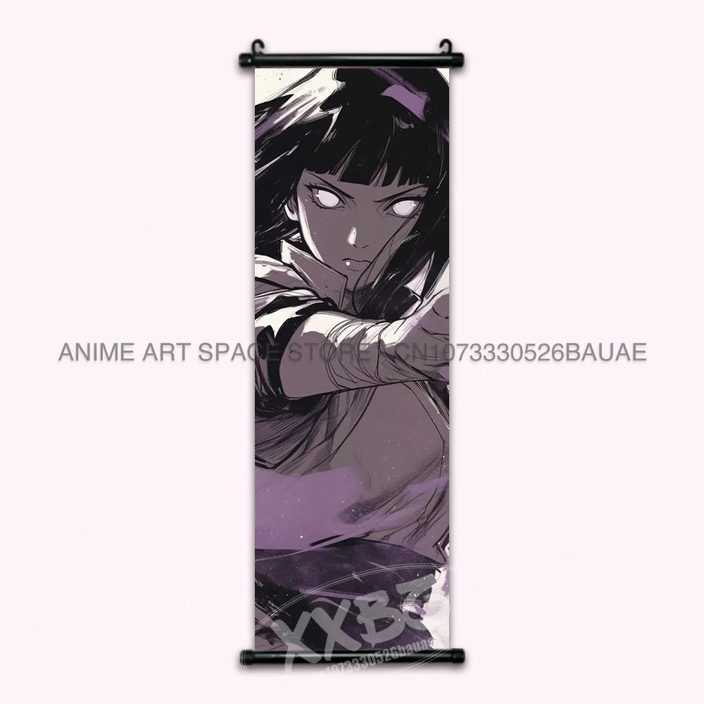 Anime Naruto Hanging Painting Hatake Kakashi Wall Art Scrolls Picture Uchiha Sasuke Home Decor Canvas Poster Haruno Sakura Mural