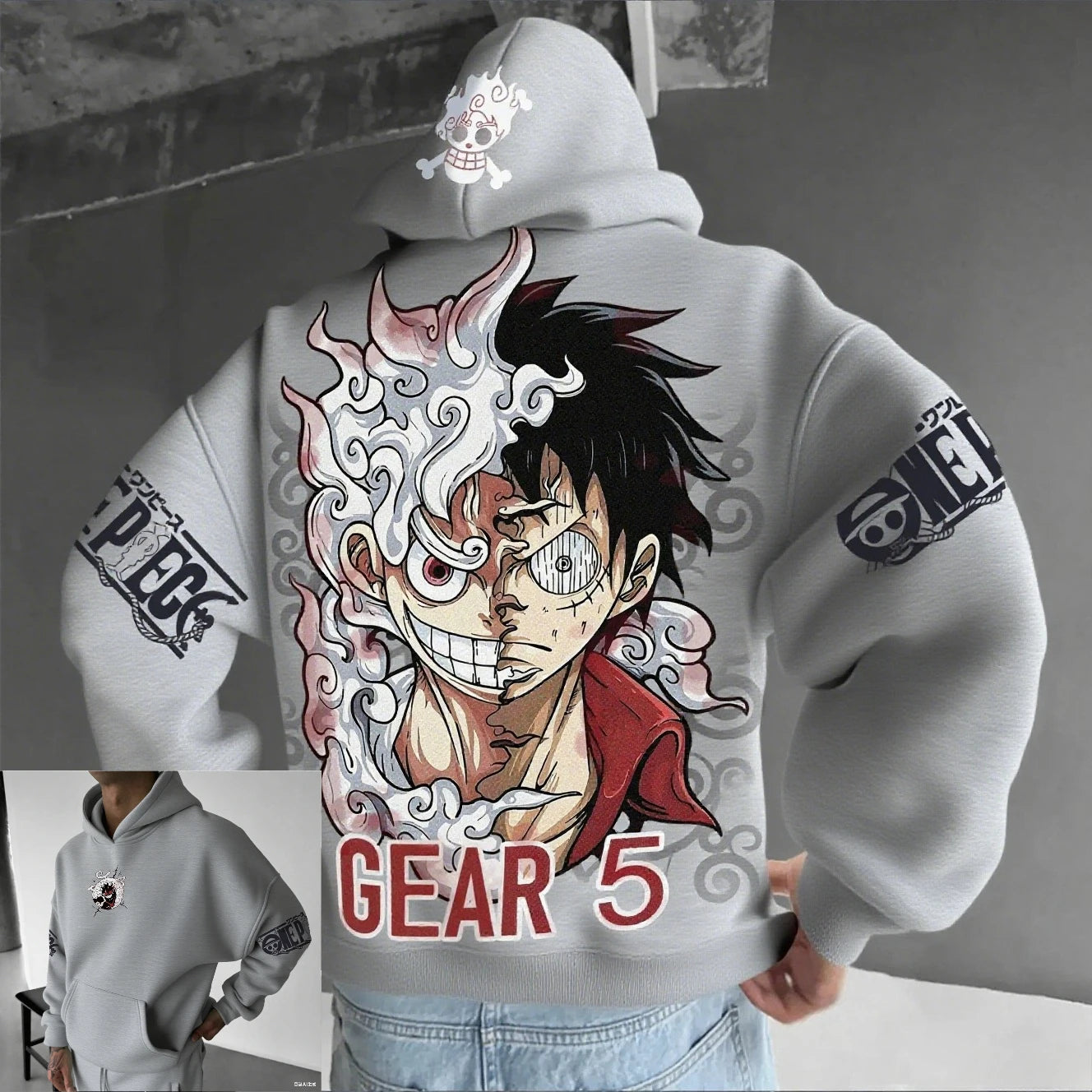 One Piece - Hoodie (Luffy Gear 5)