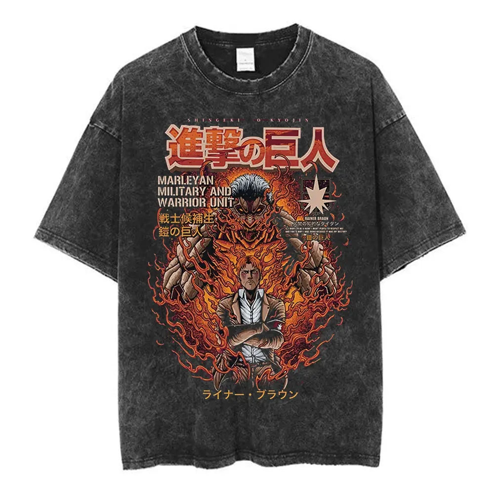 Attack on Titan - T-Shirt (Washed look)