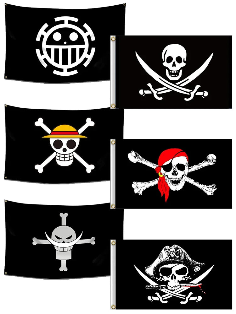 One Piece - Pirate Flags