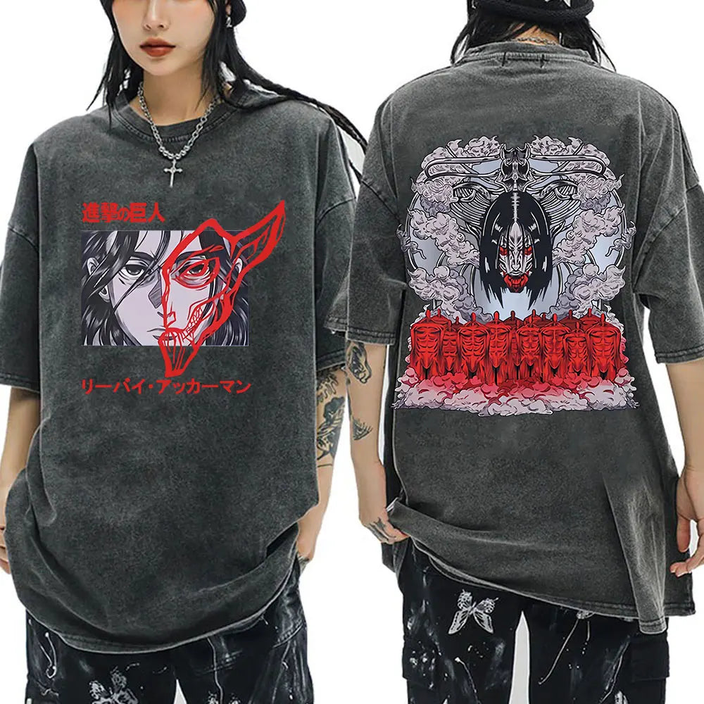 Attack on Titan - T-Shirt (Washed look)
