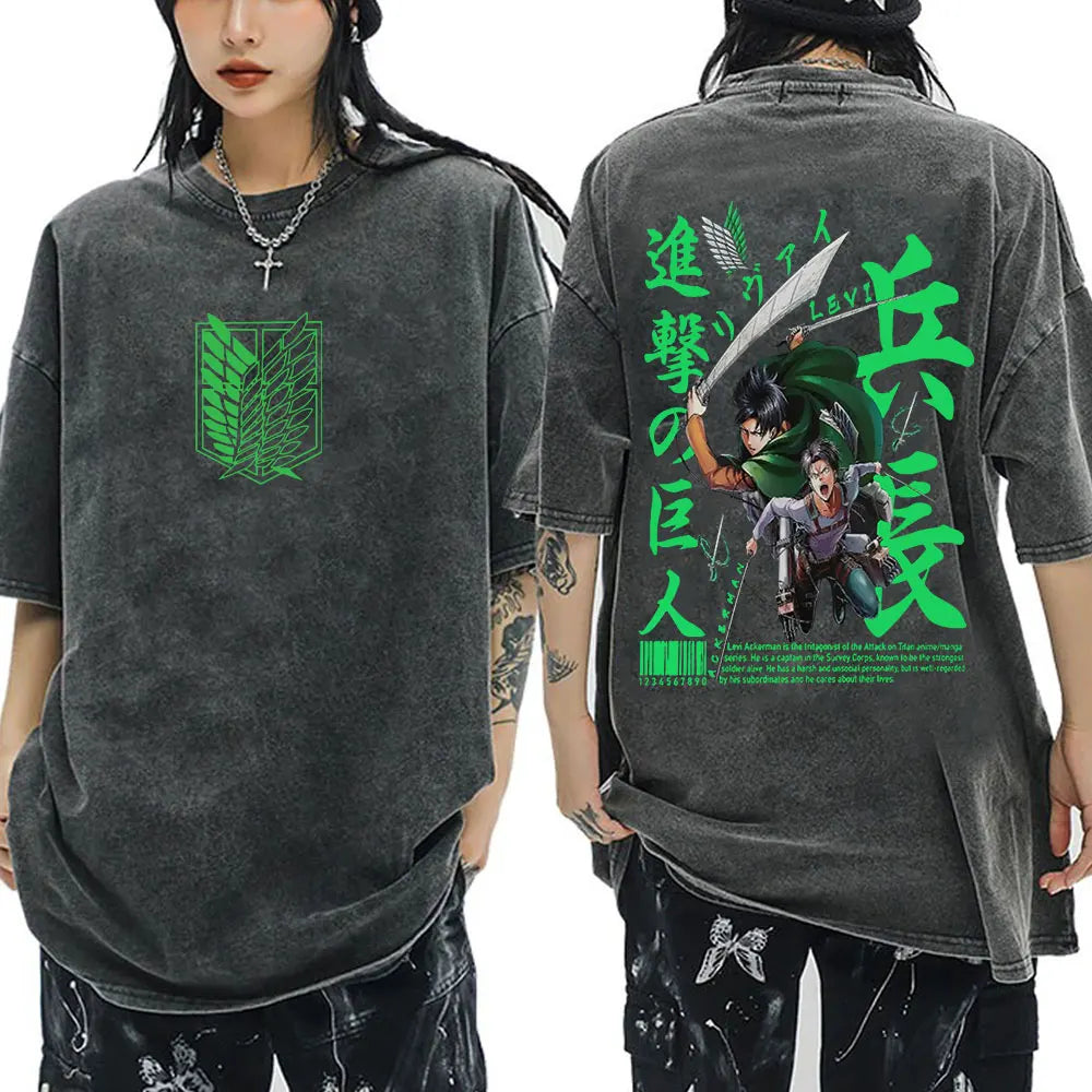Attack on Titan - T-Shirt (Washed look)