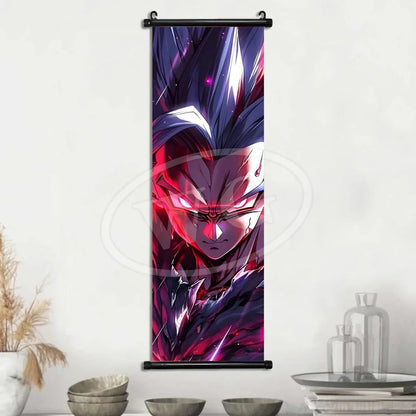 Dragon Ball Anime Poster Sun Wukong Home Decoration Kakarote Buo Wall Hanging Art Badok Scroll Painting Picture Saiya Wallpaper