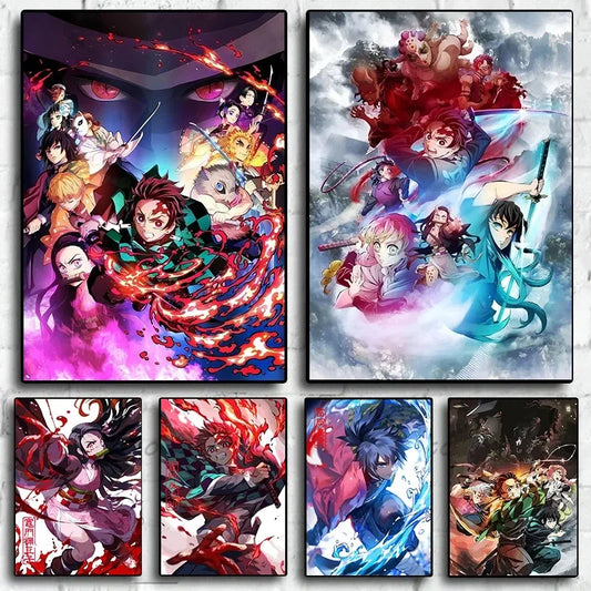 Demon Slayer Canvas Posters