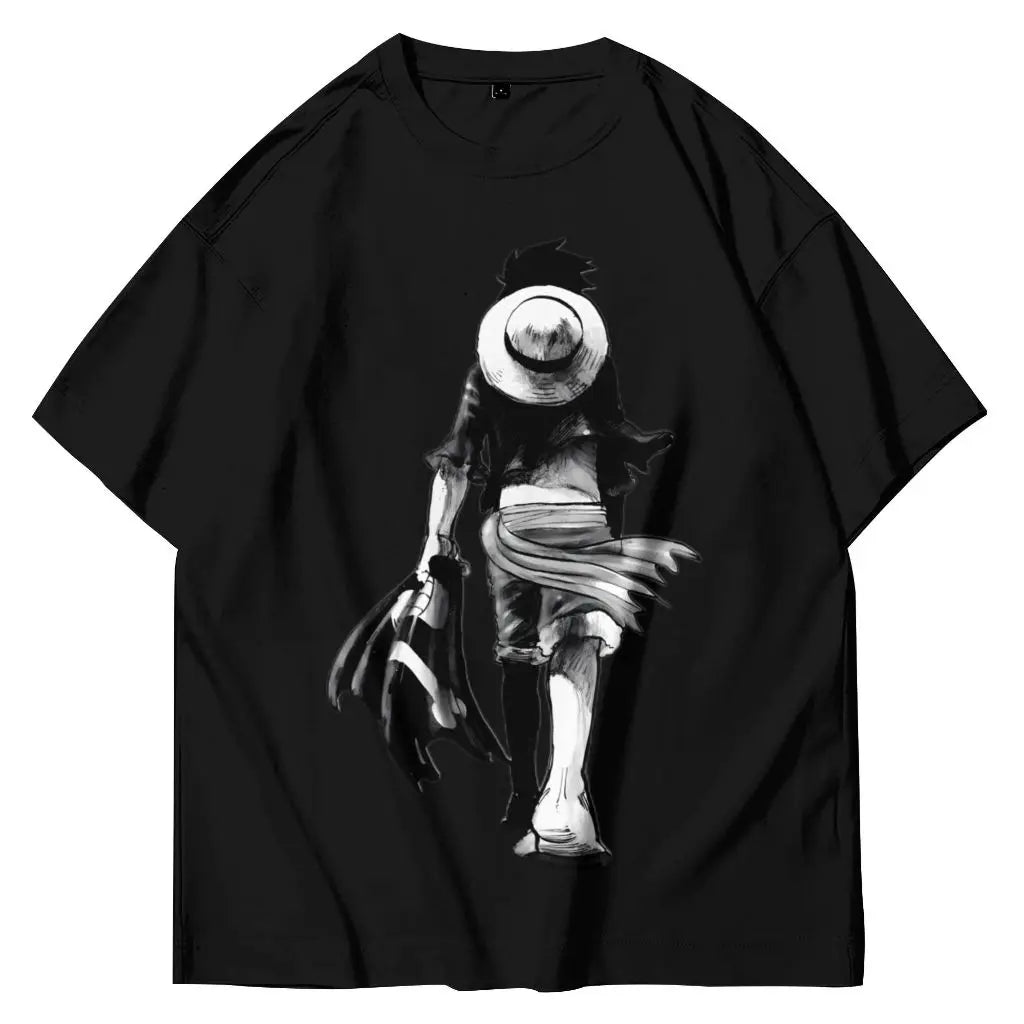 One Piece - T-Shirt (Luffy Rear View)