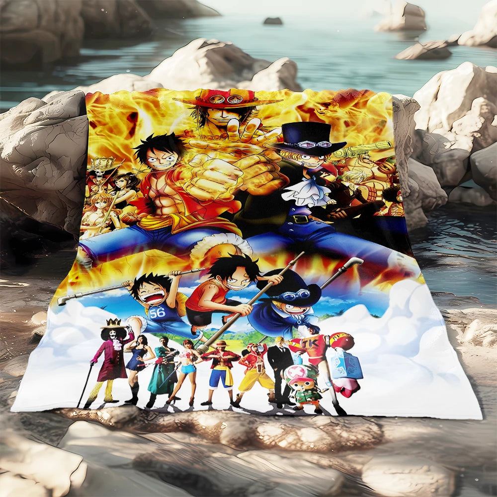 One Piece - Printed Flannel Blankets