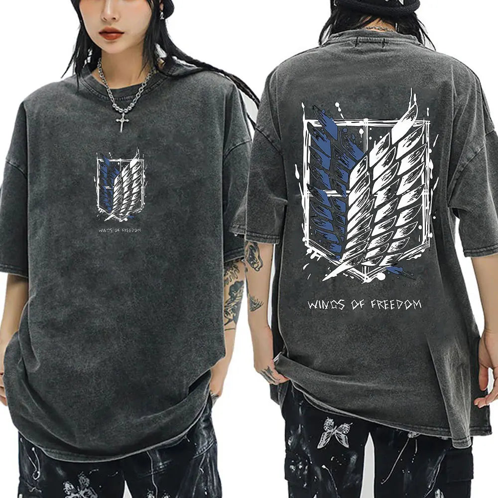Attack on Titan - T-Shirt (Washed look)