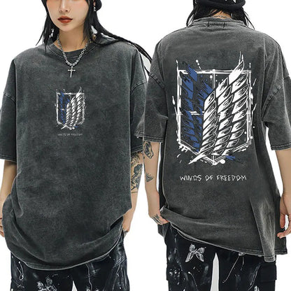 Attack on Titan - T-Shirt (Washed look)